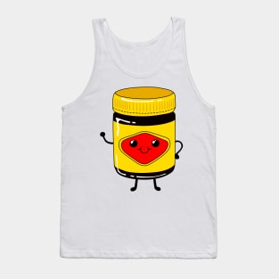 Cute Vegemite jar - Australia - Cute Vegetarian Spread Tank Top